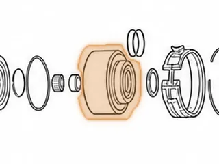 Drum, 50-40LE Underdrive Clutch (32 Teeth Sun Gear) (3 Clutch) (2.460”ID) 8 Holes (4.900”OD) 18 Teeth Steels — Part # 89551