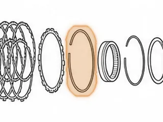 Snap Ring, 50-40/50-42LE Low/Reverse Top (0.62” Thick) (6 5/8”OD) — Part # 89885A