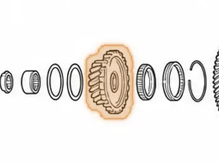 Pinion, 50-42LE (24 Teeth) (2 Groove) — Part # 89730BB