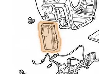 Side Cover, 50-40/50-42LE Bell Housing (4 Bolt) (Tin) — Part # 89757A