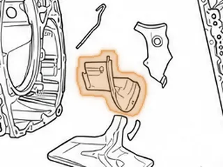 Oil Deflector, 50-42LE Differential (1/2” x 1” Notch On Small End) Will Work For 50-40LE — Part # 89698A