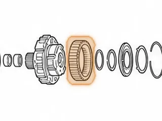 Ring Gear, 50-40/50-42LE Rear Planet (69 Teeth Right Angle) (1.083” Thick) 46 Lugs — Part # 89592A