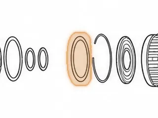 Washer, 50-40/50-42LE Plastic (.100” Thick Edge Stepped) (3.846”ID) (4.780”OD) — Part # 89256A