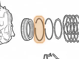 Snap Ring, 50-40/50-42LE Underdrive Ring Gear (.078” Thick) (4 7/8”OD) — Part # 89868A