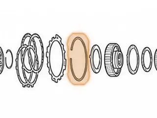 Snap Ring, 50-40/50-42LE Coast Clutch Top (4 9/16”OD) (.079” Thick) — Part # 89870A
