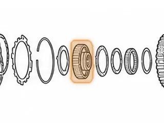 Hub, 50-40/50-42LE With Inner Race (30 Teeth) (1.863”OD Race) 2 Sets Inner Splines (3 Holes) — Part # 89579A
