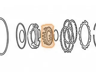 Retainer W/Springs, 50-40/50-42LE Coast Clutch (15 Springs) 1.840”ID (3.150”OD) 1999-Up — Part # 89989A