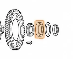 Cup Race, 50-42LE Differential To Bell (3.388”OD) (.766” Thick) (ST4286-N KOYO) — Part # 89288A