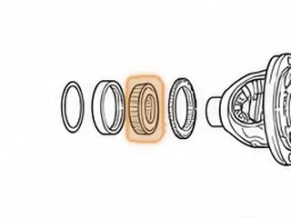 Cone Bearing, 50-42LE Differential (Speed-o Side) 24 Rollers (1.650”ID) (ST428-N KOYO) — Part # 89292A