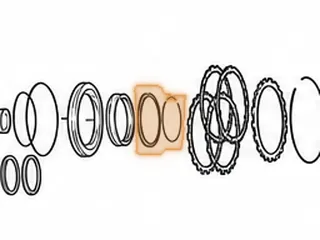 Retainer, 5EAT Front Brake Clutch Return Spring (.195”Thick)(3.655”OD)(2.888”ID) 2005-Up — Part # 123981A