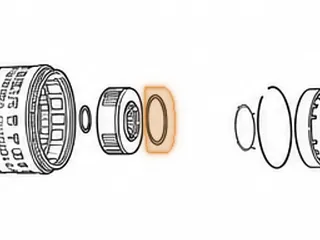 Bearing W/Race, 5EAT Forward Planet To Rear Planet (.118”Thick)(3.295”OD)(2.708”ID) 2005-Up — Part # 173238A