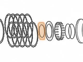 Snap Ring, 5EAT Holds Direct Clutch Retainer In Drum (.062” Thick)(3.257” OD)(2.984” ID) 2005-Up — Part # 173879A
