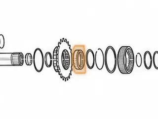 Sprag, 5EAT 1st One Way Clutch (22 Lug)(Metal Cage)(Cage Is .680” Thick) 2005-Up — Part # 173658A
