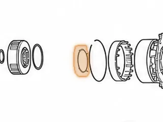 Race, 5EAT Forward Planet To Rear Planet (W/4 Outer Tabs)(.023”Thick)(3.150”OD)(2.700”ID) 2005-Up — Part # 173239A