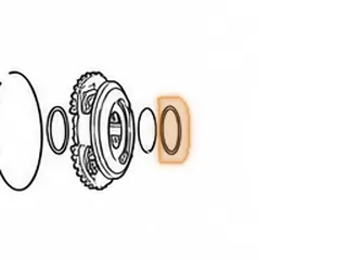 Bearing W/Race, 5EAT Overdrive Planet To Input Drum (.110”Thick)(2.948”OD)(2.325”ID) 2005-Up, — Part # 173217A
