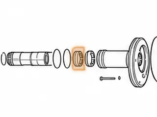 Bushing, 5EAT Pump Body Tube (Front & Rear)(.725”Thick)(1.875”OD) 2005-Up — Part # 123034A