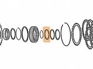 Race, 5EAT High-Low Clutch Hub To High-Low Clutch Drum (Front)(.110” Thick)(2.366” OD) (1.752” ID) 2005-Up — Part # 173256A