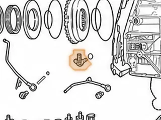 Sensor, 5EAT ISS (W/1 Bolt Bracket)(3 Pin Connector) 2005-Up — Part # 123438A