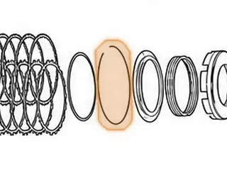 Snap Ring, RE5R05A Holds Reverse Piston Kit In (.047”Thick)(7 3/16”OD)(6 7/8”ID) 2002-Up — Part # 173891A