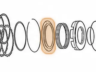 Retainer, 5EAT Reverse Clutch Spring (6 11/16” OD) 2005-Up — Part # 173986A