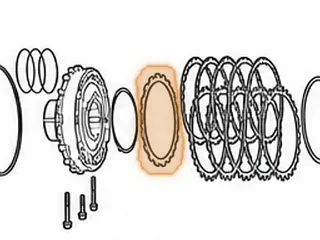 Pressure Plate, 5EAT Forward Clutch (.173”)(18 Teeth)(4.895”ID) 2005-Up — Part # 173148AE