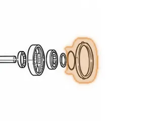 Apply Ring, 5EAT Transfer Clutch To Piston (Aluminum)(9 Teeth)(.610”Thick)(3.860”ID) (Stepped ID For Ball Bearing #… — Part # 123548A