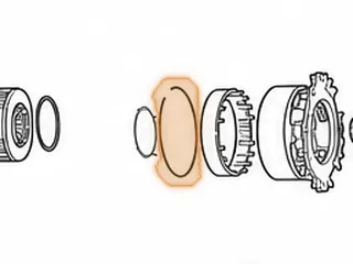 Snap Ring, 5EAT Holds Forward Planet Ring Gear To The Aluminum Rear Planet (.063” Thick) (5.475” OD)(5.096” ID) 2005-Up — Part # 173881A