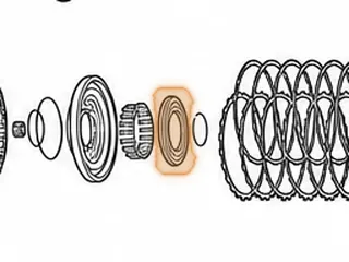 Retainer, RE5RO5A Input Clutch Return Spring (W/Bonded Rubber)(4 5/16”OD) 2002-Up — Part # 173982A