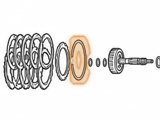 Snap Ring, ZF5HP18 Holds In "E" Clutch In Drum (4.645"OD)(.056"Thick) 1992-99 — Part # 179861A