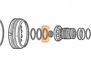 Race, ZF5HP18 Inermediate Shaft To Low Sprag Race (Rear)(.040"Thick)(2.465"OD) 1992-99 — Part # 175255A