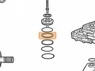 Spacer, ZF5HP18 Severo Pin To Spring (.855"OD)(.146"Thick) 1992-99 — Part # 179908-1A