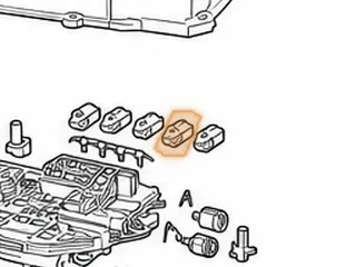 Solenoid, ZF5HP18 2-3/MV3 (Black Connector) 1992-99 — Part # 179422A