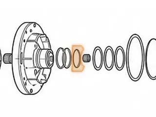 Ring, ZF5HP18 Stator To "A" Drum (2.053"OD)(.098"Thick) 1992-99 — Part # 179181A