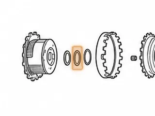 Bearing, ZF5HP18 ZF5HP18 Output Planet To Intermediate Shaft (.118"Thick)(1.917"OD) 1992-99 — Part # 175251A