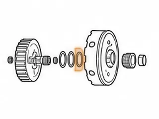 Race, ZF5HP18 "A" Clutch Hub To Shell (1.836"OD)(.080"Thick) 1992-99 — Part # 179236A