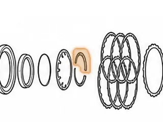Retainer, ZF5HP18 "B" Clutch Piston (C Clips)(.120"Thick)(3.381"Long) 1992-99 — Part # 179877A