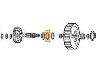 Bearing, ZF5HP18 "E" Hub To "A" Hub (.079"Thick)(1.362"OD)(.834"ID) 1992-99 — Part # 175217A