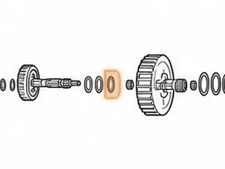 Race, ZF5HP18 "E" Hub To "A" Hub (.039"Thick)(1.359"OD)(.882"ID) 1992-99 — Part # 175218A