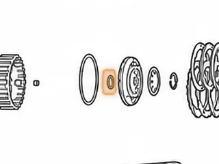 O-Ring, ZF5HP18 "E" Clutch Drum (Inner)(.977"ID) (.110"Thick) 1992-99 — Part # 179330A
