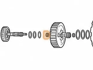 Bushing, ZF5HP18 "A" Clutch Hub (.825"ID)(Brass) 1992-99 — Part # 175050A
