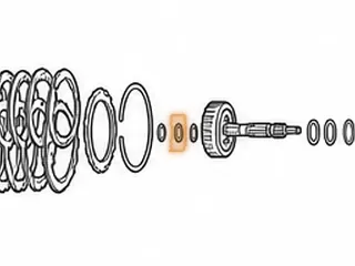 Bearing, ZF5HP18 "E" Drum To "E" Hub (.078"Thick)(1.016"OD)(.475"ID) 1992-99 — Part # 175214A