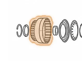 Drum, ZF5HP18 (BMW) Overdrive Direct Clutch (F) 1992-99 (For Units Ending In 087/088/097/099) — Part # 179551A