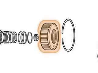 Sprag Assembly, ZF5HP18 Low (1.802"Overall Thickness) 1992-99 — Part # 175644A