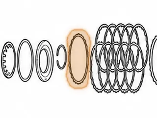 Cushion, ZF5HP18 "A" Clutch Steel (21 Teeth)(.038"Thick)(Waved)(5.205"ID) 1992-99 — Part # 179129A