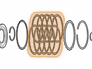 Steel, ZF5HP18 "A" & "D" Clutch (24 Teeth)(.072"Thick)(5.200"ID) 1992-99 — Part # 179128A