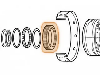 Race, ZF5HP18 Intermediate Sprag (Outer)(.988"Thick)(48 Clutch Teeth)(12 Holes) 1992-99 — Part # 179663A