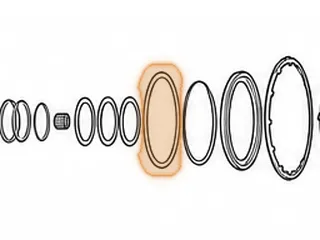 O-Ring, ZF5HP18 C1 Piston (Outer)(5.678"OD)(.100"Thick) 1992-99 — Part # 179329A