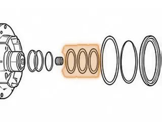 Needle Bearing, ZF5HP18 Stator To "B" Drum (2.880"OD) (.078"Thk) 1992-99 — Part # 179211A