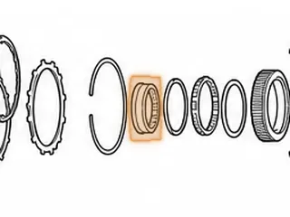 Race, ZF5HP18 Intermediate Sprag (Inner)(.790"Thick)(8 Holes) 1992-99 — Part # 179662A