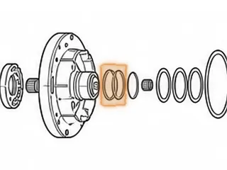 Ring, ZF5HP18 Stator To "B" Clutch (2.290"OD)(.098"Thick) 1992-99 — Part # 179179A